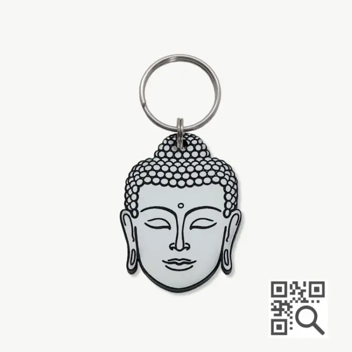 Tag de Identificação com QR Code Buda - Petscan - Imagem 1