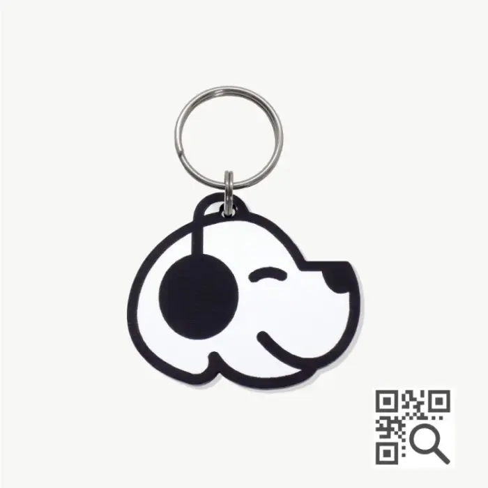Tag de Identificação com QR Code Dog Vibe - Petscan - Imagem 1