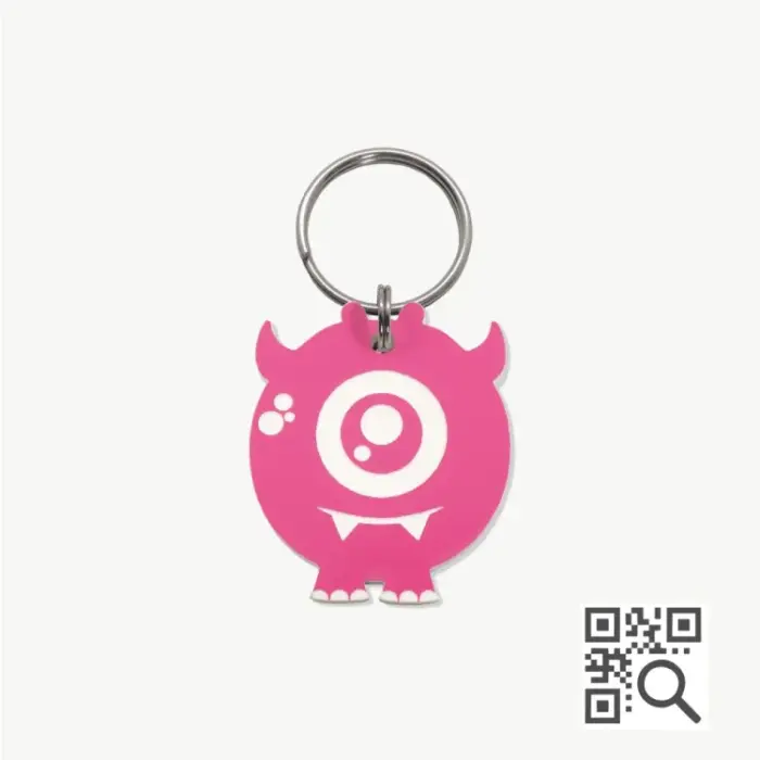 Tag de Identificação com QR Code Ninoca - Petscan - Imagem 1