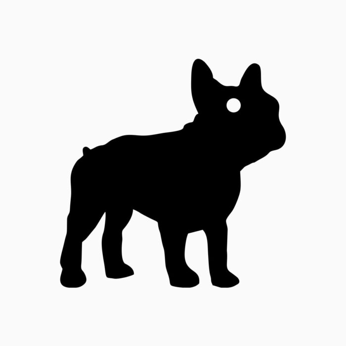 Chaveiro Buldogue Francês - Imagem 1