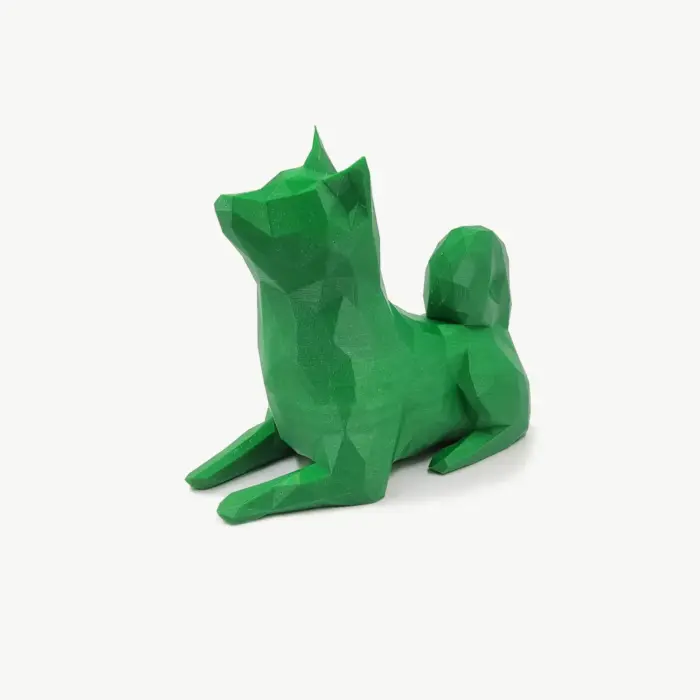 Shiba Inu 3D Lying - Imagem 1