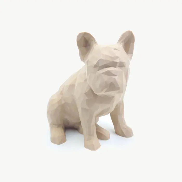 Buldogue Francês 3D Seated Model 2 - Imagem 1