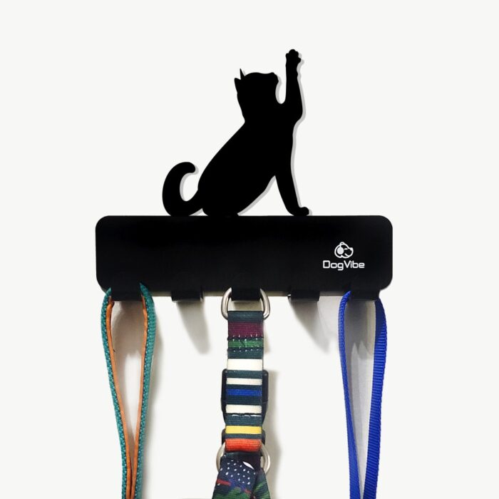 Porta Coleiras e Guias Gato - Imagem 1